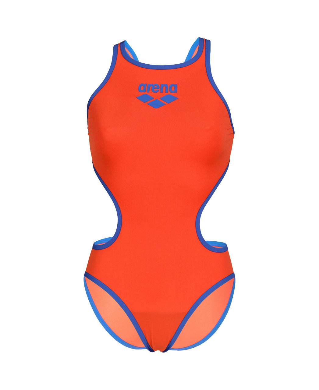 French Arena Women 1 Piece Swimsuit Bathing Suit Swimwear Black & Eye  Catcher Geometric Design Made in France New M 