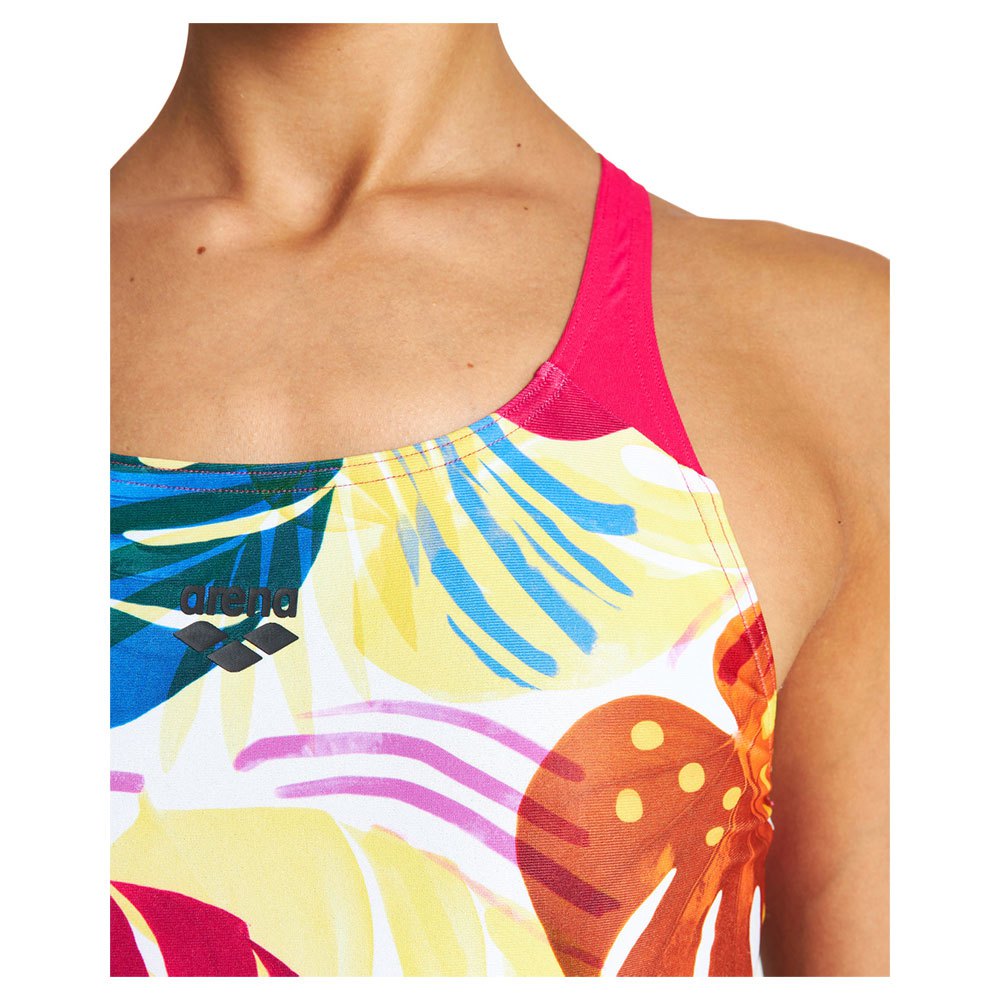 Women Tropics Swim Pro Back One Piece